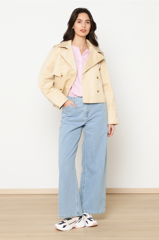 O TRENCHCROP 23000722 2527 hellbeige